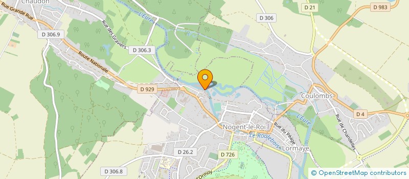 localisation de l'entreprise L'IMPRIMERIE à NOGENT-LE-ROI
