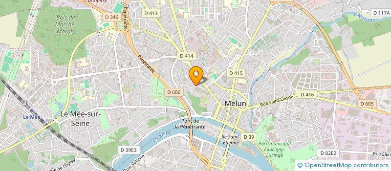 localisation de l'entreprise L'IMPRIMERIE à MELUN