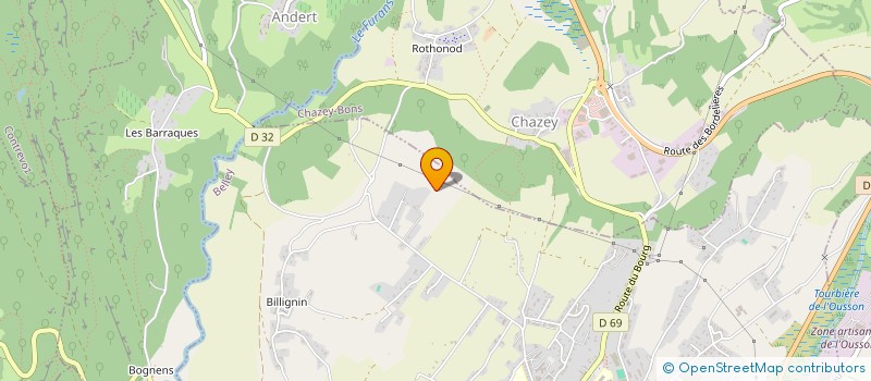 localisation de l'entreprise L'IMPRIMEUR  BELLEY