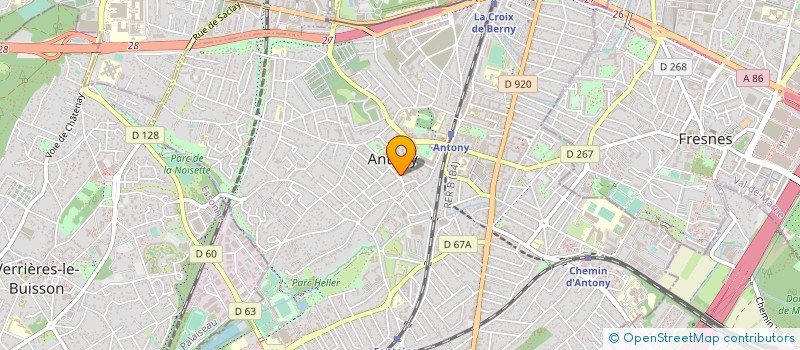 localisation de l'entreprise L'IMPRIMOIR à ANTONY