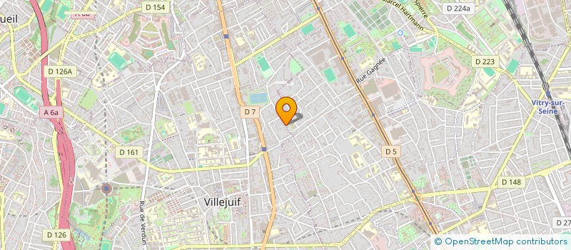 localisation de l'entreprise L'IMPRO EST RARE à VILLEJUIF