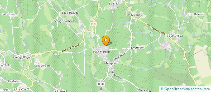 localisation de l'entreprise L'IMPRO MORGON à VILLIE-MORGON