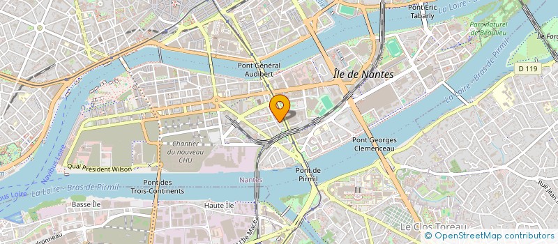 localisation de l'entreprise L'IMPROBABLE ACADEMIE  NANTES