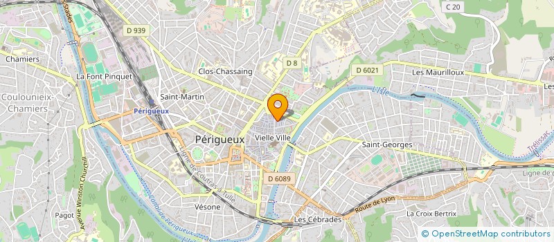 localisation de l'entreprise L'IMPROBABLE PERIGUEUX  PERIGUEUX