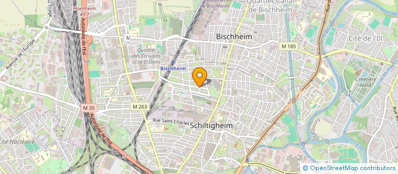 localisation de l'entreprise L'IMPRONAUTE  SCHILTIGHEIM