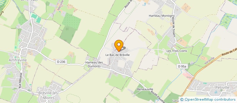 localisation de l'entreprise L'IN-ART-ET-TABLE  BREVILLE-LES-MONTS