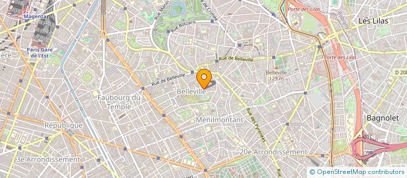 localisation de l'entreprise L'IN-QUARTO  PARIS