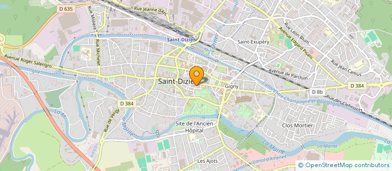localisation de l'entreprise L'IN VIN CIBLE à SAINT-DIZIER
