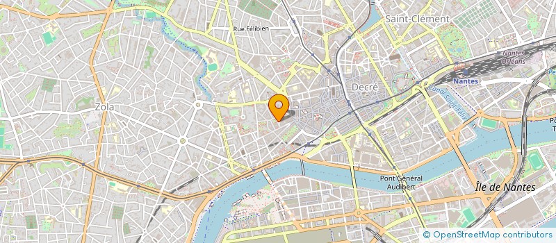 localisation de l'entreprise L'INATELIER à NANTES