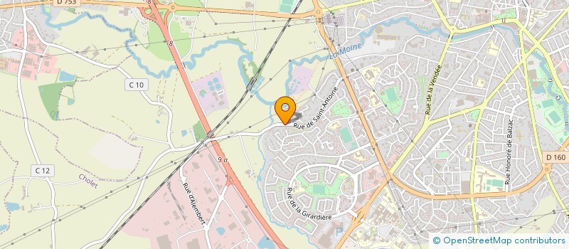 localisation de l'entreprise L'INATTENDU à CHOLET