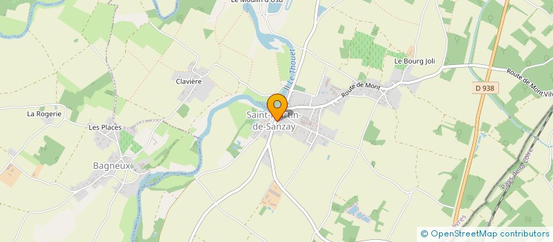 localisation de l'entreprise L'INATTENDU  SAINT-MARTIN-DE-SANZAY