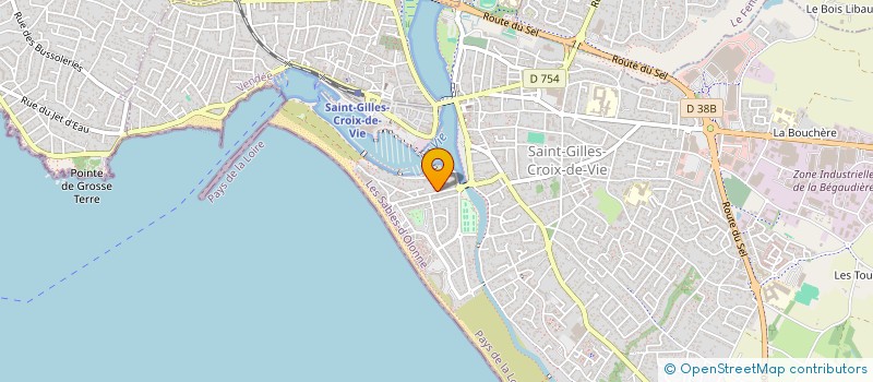 localisation de l'entreprise L'INATTENDU à SAINT-GILLES-CROIX-DE-VIE