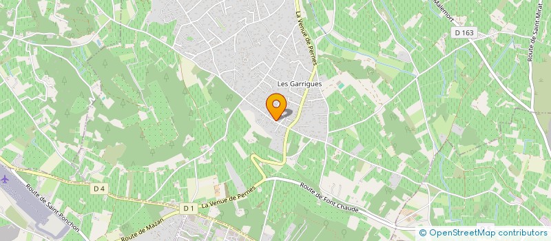 localisation de l'entreprise L'INATTENDU S'INVITE à MAZAN
