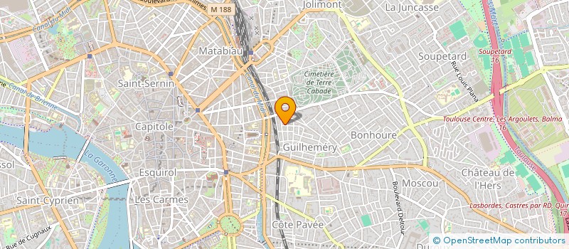 localisation de l'entreprise L'INATTENDUE à TOULOUSE