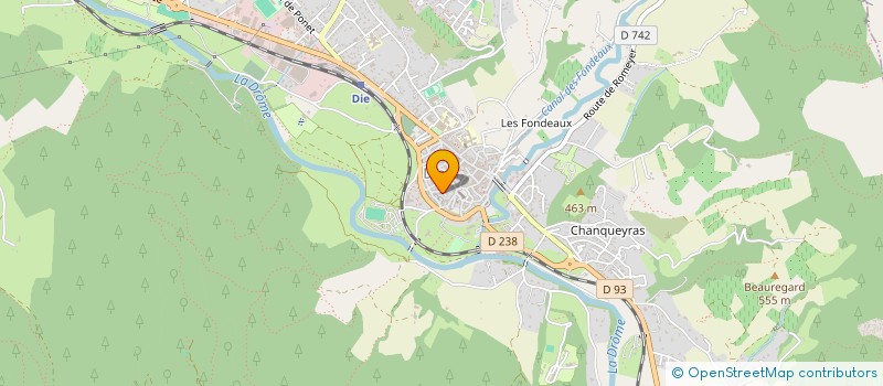localisation de l'entreprise L'INCERTAINE COMPAGNIE à DIE
