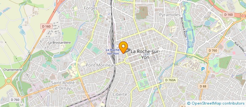 localisation de l'entreprise L'INCESSANT SILLON à LA ROCHE-SUR-YON