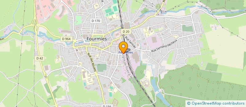localisation de l'entreprise L'INCONTOURNABLE à FOURMIES