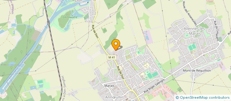 localisation de l'entreprise L'INDECISE à ANNOEULLIN