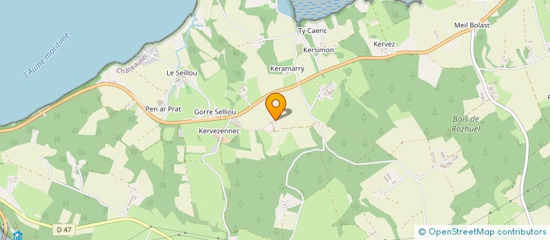 localisation de l'entreprise L'INDEFRISABLE à ROSNOEN
