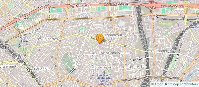 localisation de l'entreprise L'INDEPENDANCE SA COOPERATIVE  PARIS