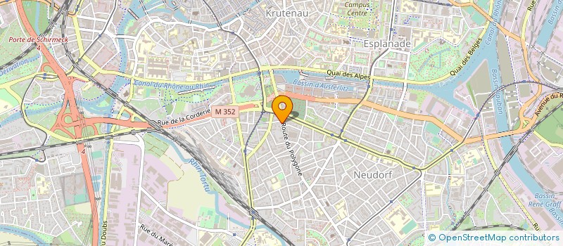 localisation de l'entreprise L'INDEPENDANTE à STRASBOURG