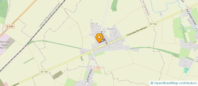 localisation de l'entreprise L'INDIGO à NAVES