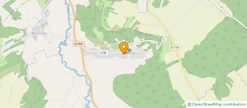 localisation de l'entreprise L'INDIGO NOMADE  VILLEBERNY