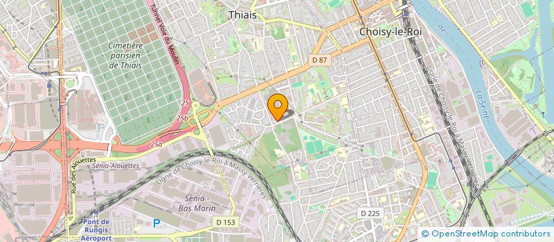 localisation de l'entreprise L'INDIGOTIER  CHOISY-LE-ROI