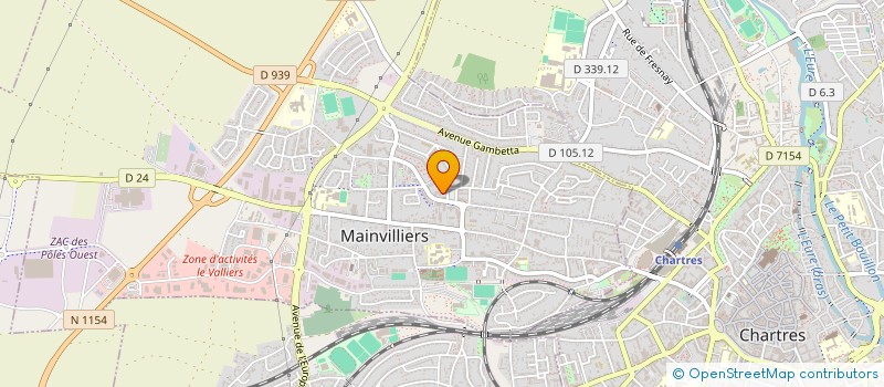 localisation de l'entreprise L'INDIS'PENSABLE  MAINVILLIERS