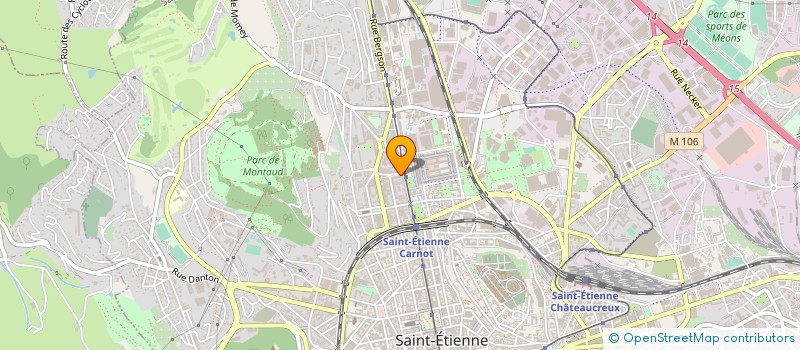 localisation de l'entreprise L'INDISCIPLINEE à SAINT-ETIENNE