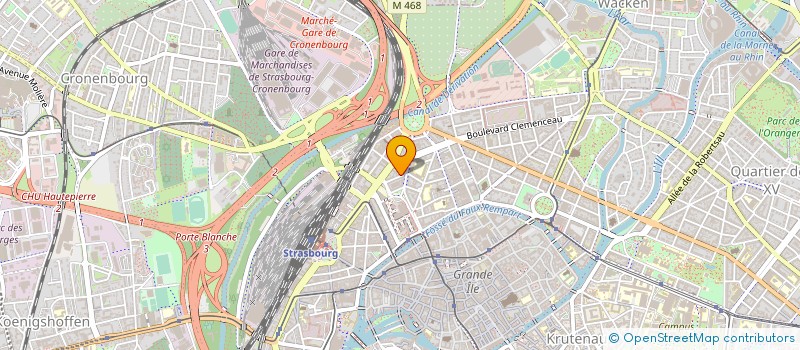 localisation de l'entreprise L'INDUSTRIE INTERACTIVE à STRASBOURG