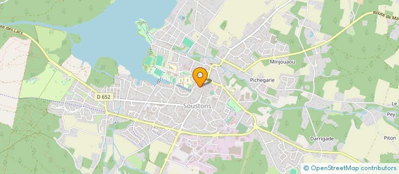 localisation de l'entreprise L'INDUSTRIEL  SOUSTONS