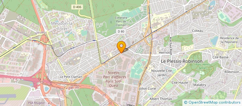 localisation de l'entreprise L'INDUSTRIELLE CHAUFFAGE ENTREPRISE à CLAMART