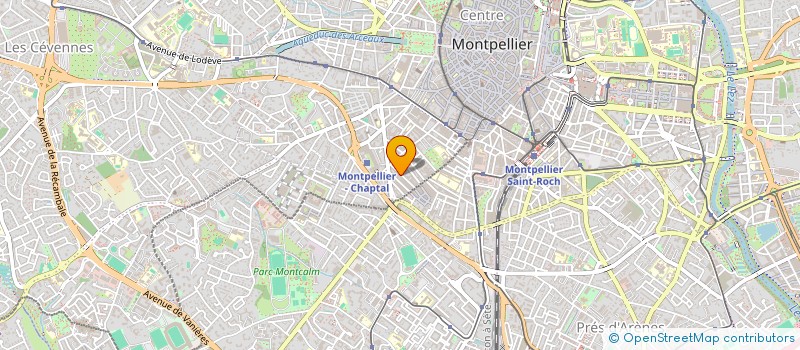 localisation de l'entreprise L'INEDIT JLV GROUPE à MONTPELLIER