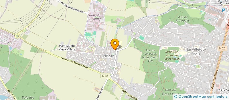 localisation de l'entreprise L'INEDIT THEATRE  NOZAY