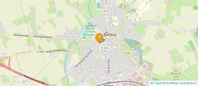 localisation de l'entreprise L'INFO HISTOIRE DE FLANDRE/DE INFO GESCHIEDENIS VAN VLAANDEREN à BAILLEUL