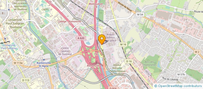 localisation de l'entreprise L'INFOGEREUR  TOULOUSE