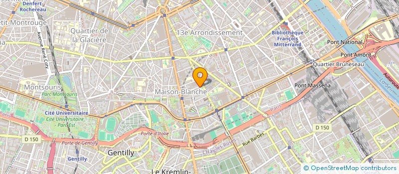 localisation de l'entreprise L INFORMATIQUE APPLIQUEE DU DI  PARIS