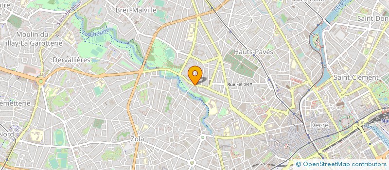 localisation de l'entreprise L'INFORMATIQUERIE à NANTES