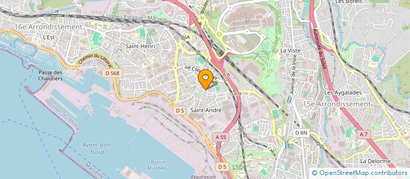 localisation de l'entreprise L'INFORMEL à MARSEILLE