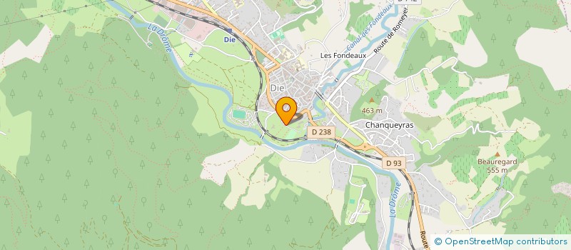 localisation de l'entreprise L'INFRAMONDE à DIE
