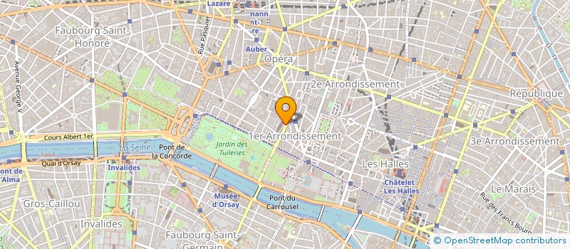 localisation de l'entreprise L INGENIEUR CHEVALLIER à PARIS