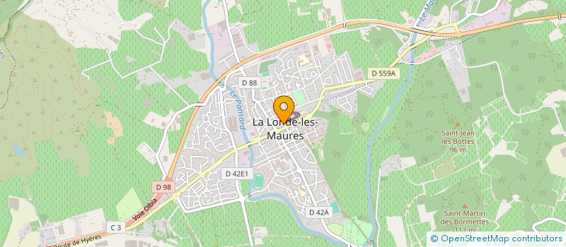 localisation de l'entreprise L'INGREDIENT SECRET  LA LONDE-LES-MAURES