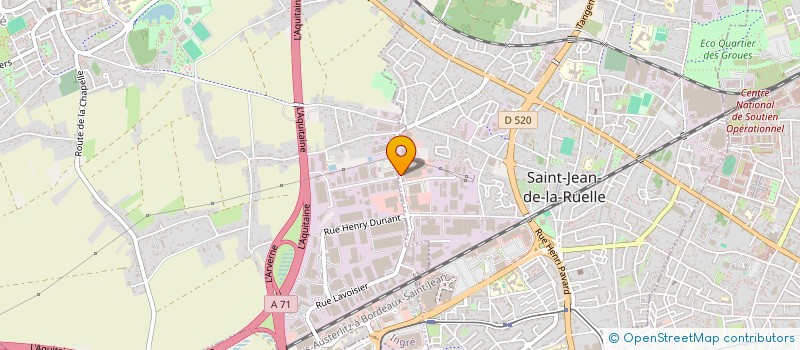 localisation de l'entreprise L'INGREVIANDE à SAINT-JEAN-DE-LA-RUELLE
