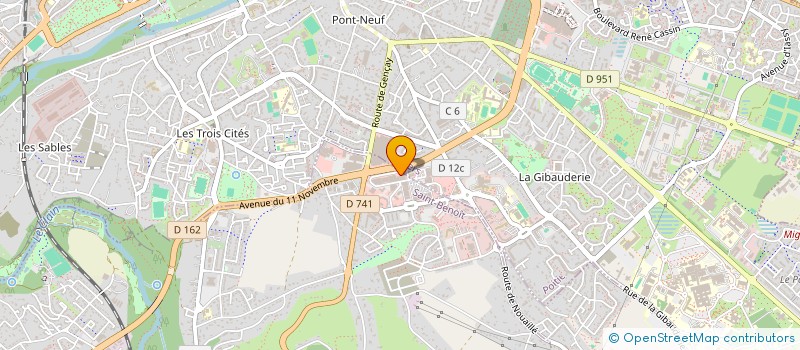 localisation de l'entreprise L'INOPINEE à SAINT-BENOIT