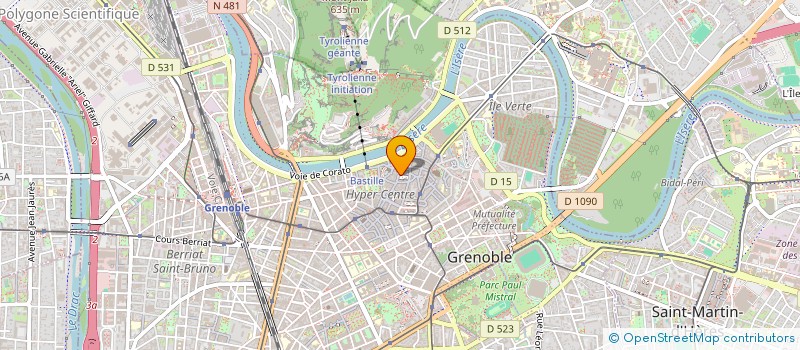 localisation de l'entreprise L'INPRESSION  GRENOBLE