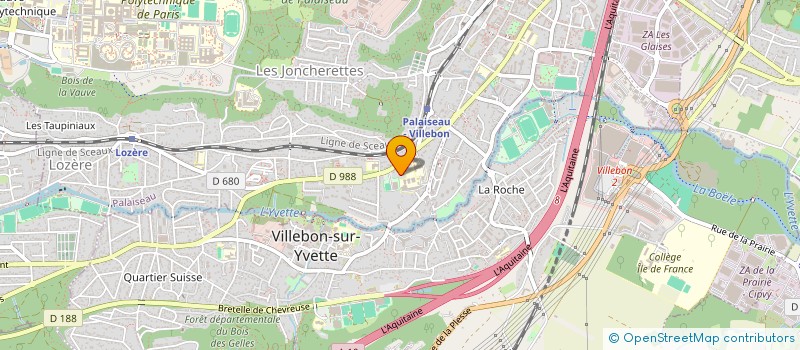 localisation de l'entreprise L'INSOLENT CREATION  PALAISEAU