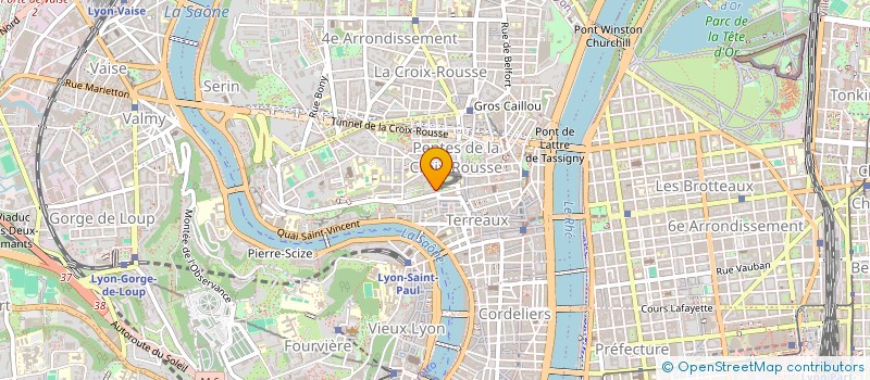 localisation de l'entreprise L'INSOLITE à LYON