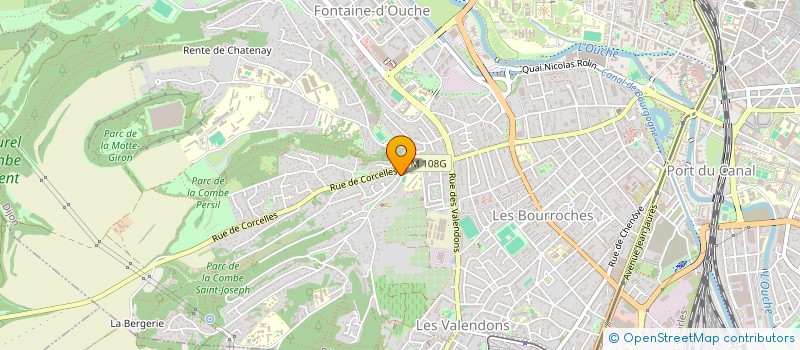 localisation de l'entreprise L INSOLITE à DIJON