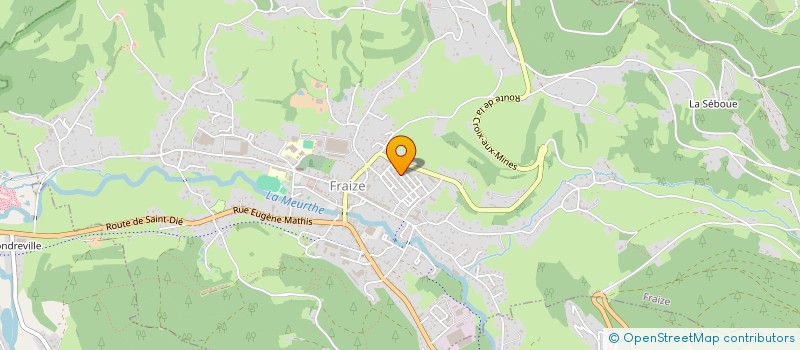 localisation de l'entreprise L'INSOLITE  BAN-SUR-MEURTHE-CLEFCY